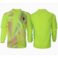 Camiseta Bélgica Portero Segunda Equipación Replica Eurocopa 2024 mangas largas